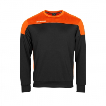 Stanno Pride Rundhals Top Schwarz-Orange